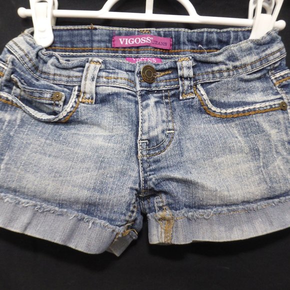 VIGOSE JEANS, size 7, denim jean shorts, BNWOT